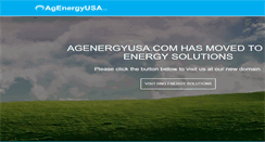 Desktop Screenshot of agenergyusa.com